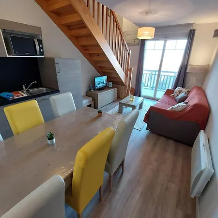 Superbe Duplex A Avec Piscine, Parking Prive Et Ocean A Pied Biscarrosse